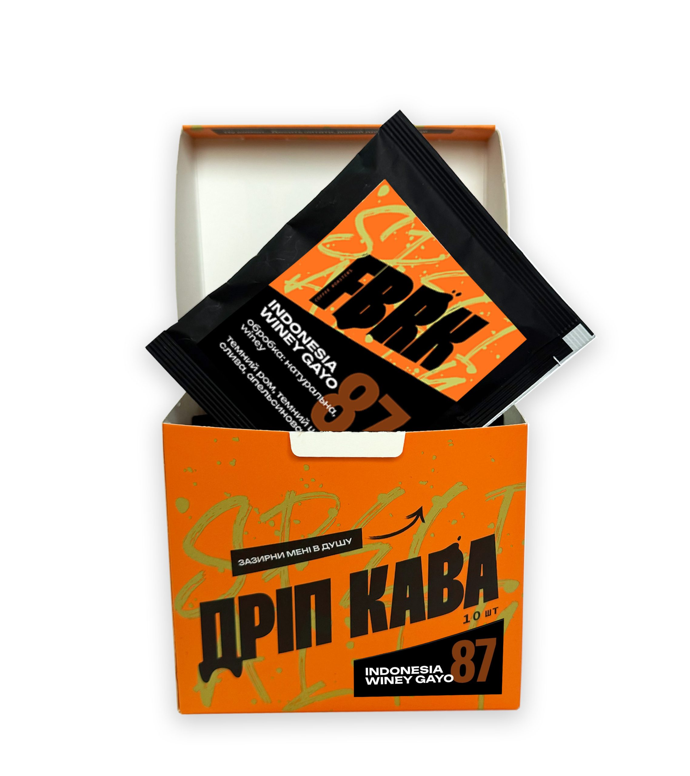 Дріп бокс FBRK Indonesia Winey Gayo 10 шт