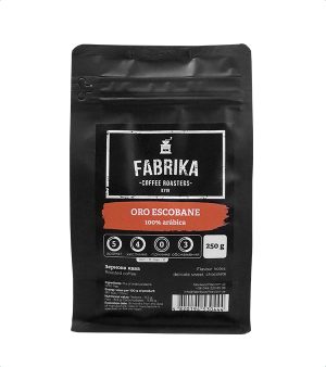 Кава в зернах FABRIKA Oro Escobane 250 г