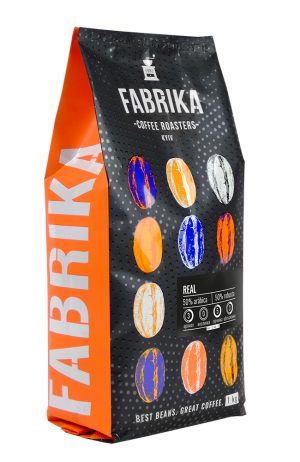 Кава в зернах FABRIKA Real 1 кг