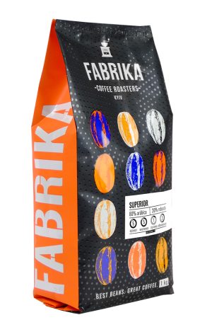 Кава в зернах FABRIKA Superior 1 кг