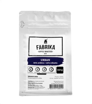 Кава мелена FABRIKA Urban 250 г