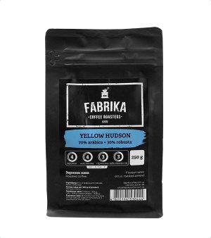 Кава в зернах FABRIKA Yellow Hudson 250 г